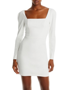 womens embossed short mini dress