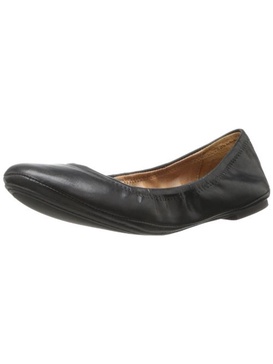 emmie womens leather ballet flats