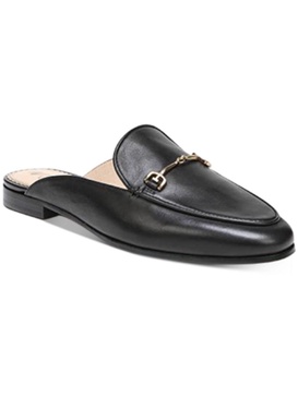 linnie womens leather slip on loafers