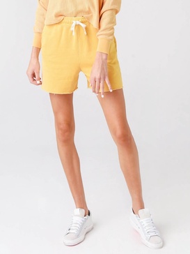 relaxed cutoff short in candlelight