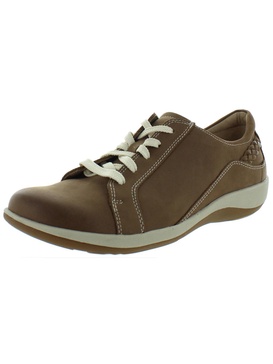 dana womens leather comfort sneakers