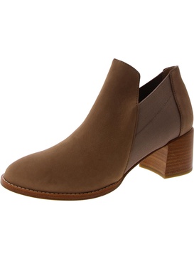 womens nubuck ankle booties