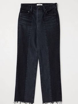 mv hearthstone straight leg jean in black