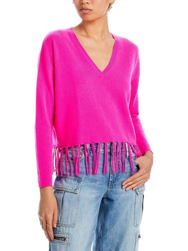 womens cashmere v neck pullover sweater