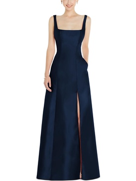 womens panel maxi evening dress