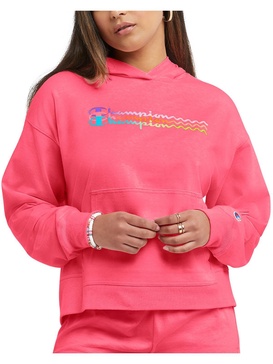 womens fitness logo hoodie