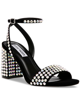 domini womens leather studded ankle strap