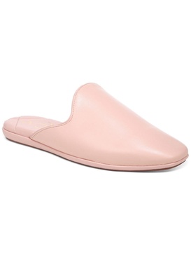 kylar womens leather slip on slide slippers