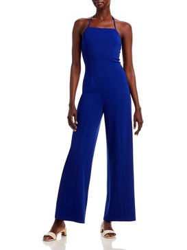 womens halter wide leg jumpsuit