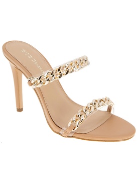 jesta womens chain slip-on slide