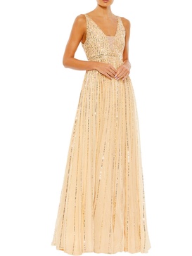 womens sequined long evening dress