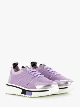 women's knit malva sneaker in lavender