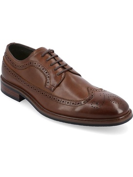 gordy mens faux leather lace up dress shoes