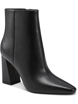 garina womens leather pointed toe ankle boots