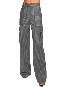 noa womens high rise metalic cargo pants