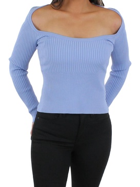 jayline womens stretch scoop neck pullover sweater