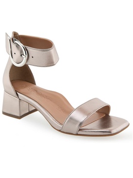 eliza womens leather buckle ankle strap