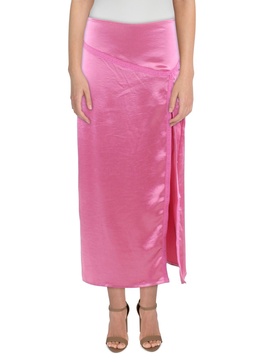 womens midi embroidered midi skirt