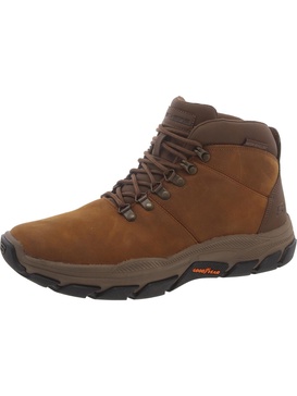 esmont mens leather lace up work & safety boots