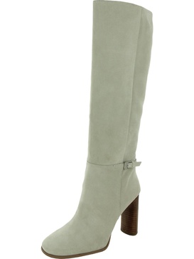 cassie womens zipper round toe knee-high boots