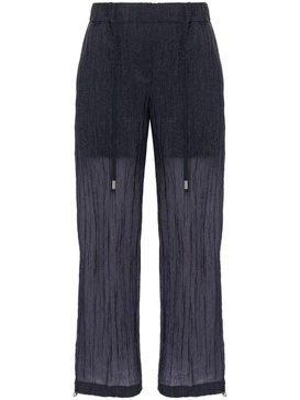 PLEATED TROUSERS