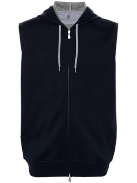 sleeveless hoodie