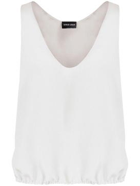 Giorgio Armani Woman Giorgio Armani Woman Grey Top