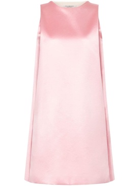 Light Pink A-line Satin Minidress