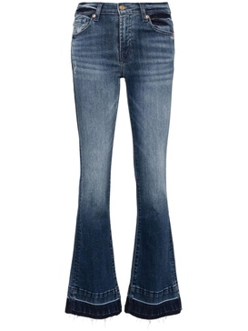 Tailorless mid-rise bootcut jeans