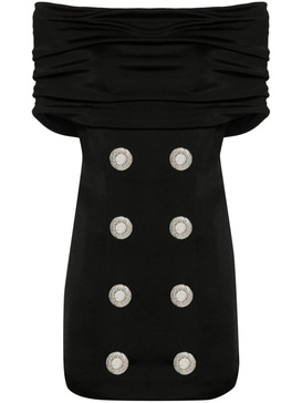 Balmain Mini Dress With Boat Neckline