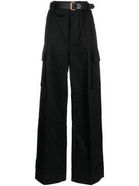 Cassandre high-waist cargo trousers