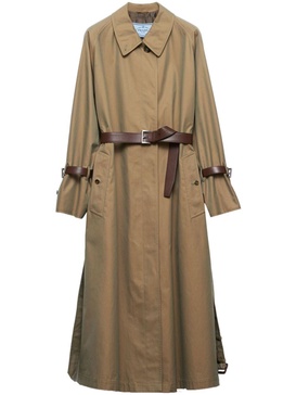 belted trench coat