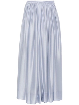 silk maxi skirt