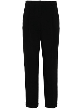 straight-leg cady trousers