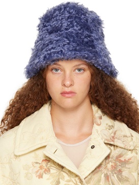 Blue Guilia Bucket Hat