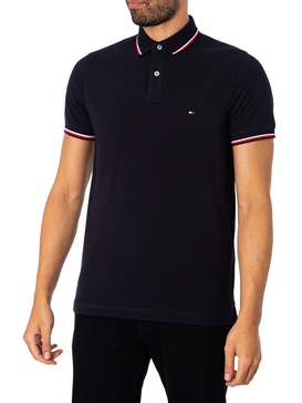 Slim Mens Tipped Polo