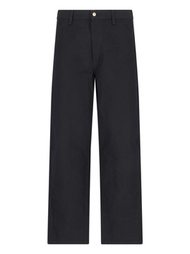 'Single Knee' straight pants