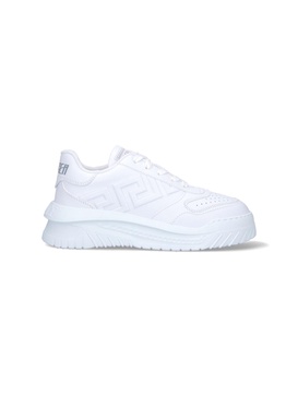 white Odissea leather sneakers