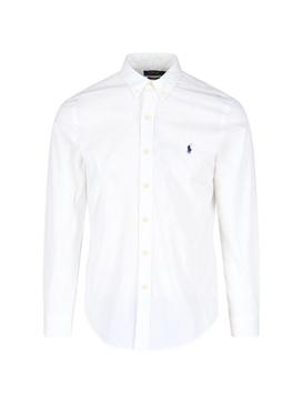 Polo Ralph Lauren Logo-Embroidered Button-Up Shirt