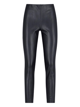 Leather-effect leggins