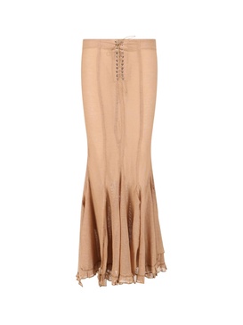 A-line maxi skirt