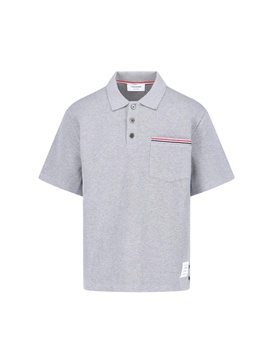 Pocket detail polo shirt