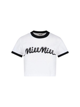 logo-print T-shirt