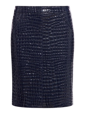 Tom Ford Denim&Leather Skirt