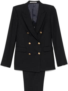 Tagliatore Women Wool Double-Breasted Suit