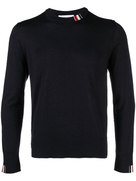 THOM BROWNE Blue Stitch Sweater for Men - Relaxed Fit