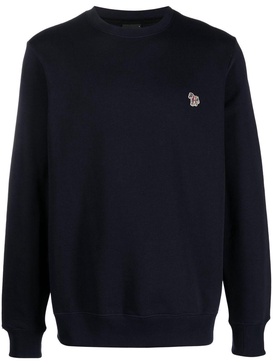 Ps By Paul Smith Zebra Logo Cotton Sweatshirt