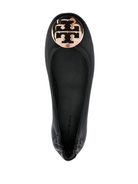 Tory Burch Women's Minnie Leather Ballet Flats - UK 3