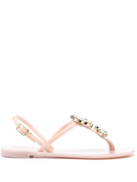 Casadei Jelly Thong Sandals