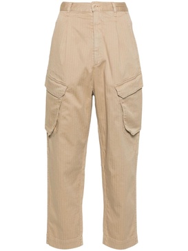 Semicouture Bianca Cotton Cargo Trousers